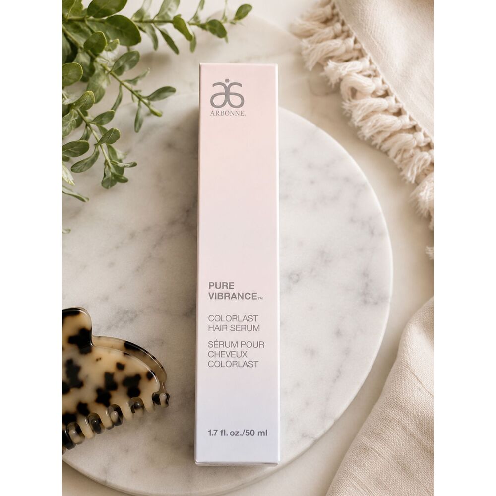 Arbonne Pure Vibrance Colorlast Hair Serum 1.7 Oz New Hair Care Treatment